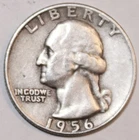 1956-D Washington Quarter - Extra Fine - #0828EA