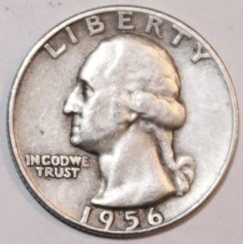 1956-D Washington Quarter - Extra Fine - #0828EA