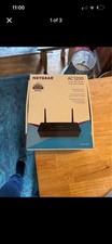 NETGEAR AC1200 1000Mbps 4 Ports 300Mbps Dual Band Gigabit Smart Router