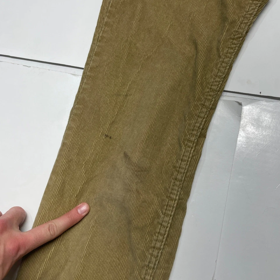 Levi Strauss Co 511 Mens Tan Corduroy Pants Size 30x32 Slim Fits 30x30 - Image 3 of 4