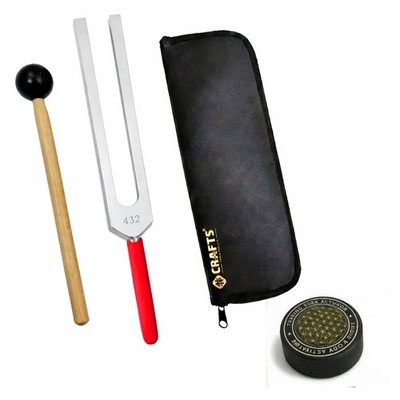 Grip 432Hz Stimmgabel Balance, Harmonie, Entspannung Klangtherapie mit Aktivator