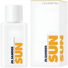 Image of JIL SANDER SUN FOR WOMEN 75ML EDT SPRAY | NEW & SEALED | FREE P&P | UK