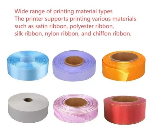 New Electric Fabric Ribbon Printing Machine 150mm/s Digital Satin Ribbon Printer - Afbeelding 4 van 8