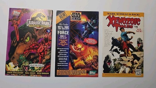 MARK SCHULTZ Cadillacs & Dinosaurs WILD ONES #1,2,3 Topps 1994 NM UNREAD MINT - Picture 19 of 20