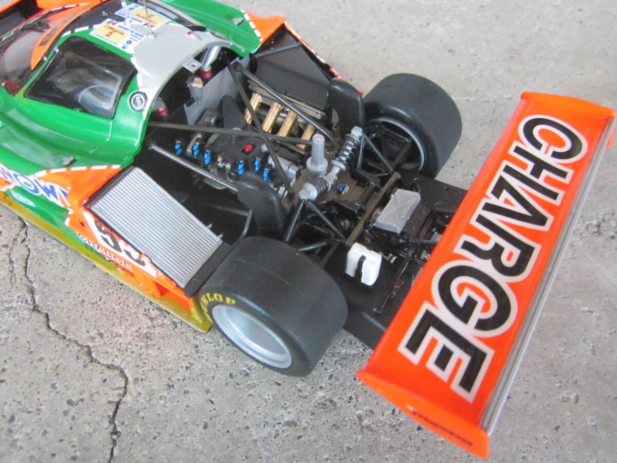 TAMIYA 1/24 Mazda 787B Painted ”CHARGE” LM 1991 #55 WINNER