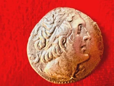 Ptolemy I Silver Tetradrachm 305–282 BC Greek Coin | Eagle Zeus Egypt Rare