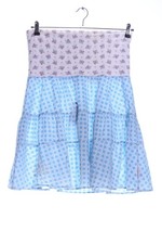 BLUTSGESCHWISTER Glockenrock Damen Rock Gr. DE 40 blau-lila-weiß Casual-Look