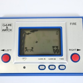 Nintendo Game & Watch FIRE RC-04 Handheld Console Boxed Complete Tested