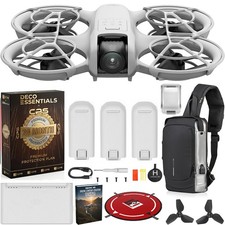 DJI Neo Three-Battery Combo, Mini Drone 4K UHD Camera  2 Year Warranty Bundle