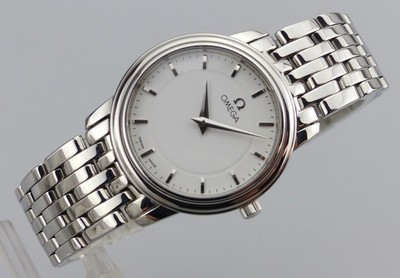 OMEGA De Ville Prestige Quarz Lady - 27 mm - White Dial