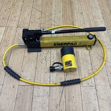 Enerpac Hollow Ram Rc252 25t P392 Pump Gauge Hose Set Enerpac Hollow Ram Rc252 25t P392 Pump Gauge Hose Set