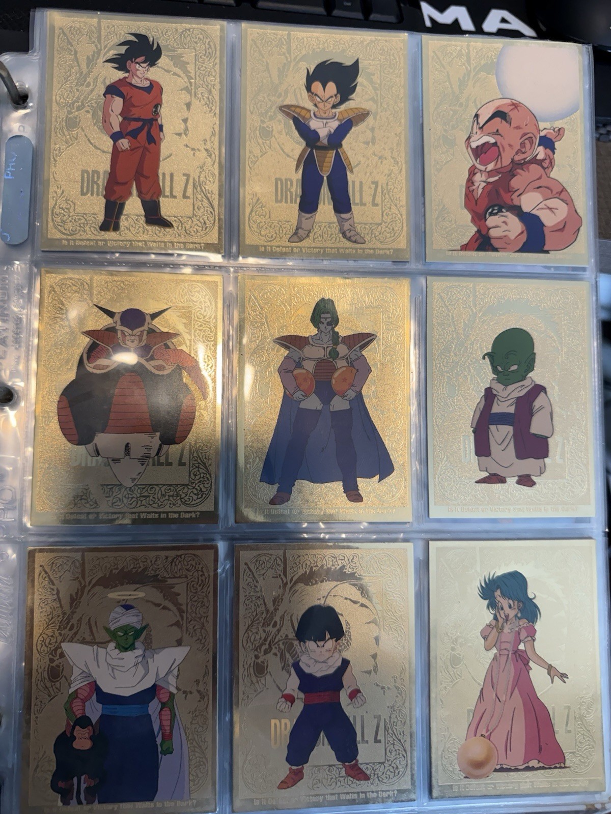 Dragon Ball Z Vintage Card Set 1998-2000