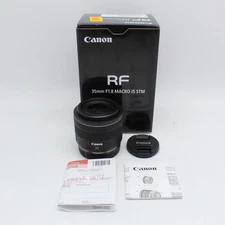 Canon RF 35mm f/1.8 Macro IS STM Close Up Lens for Canon RF Mount (2973C002)