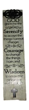 Serenity Prayer Wooden Wall Decor Sign
