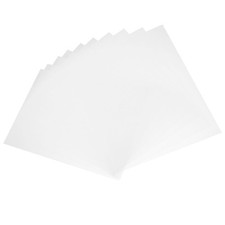 10 Pcs Transparent Frame Cover Hard Translucent Plastic Sheet for Projects
