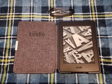 Amazon Kindle Paperwhite 7th Generation eBook Reader DP75SDI with Case Bundle
