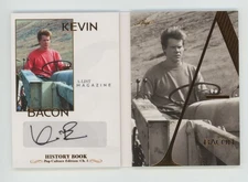 2024 Leaf History Book A List Magazine Bronze Kevin Bacon 15/25 Auto Autograph 