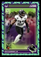 Foye Oluokun 2024 Score-A-Treat Green Bats #129 Jacksonville Jaguars *032