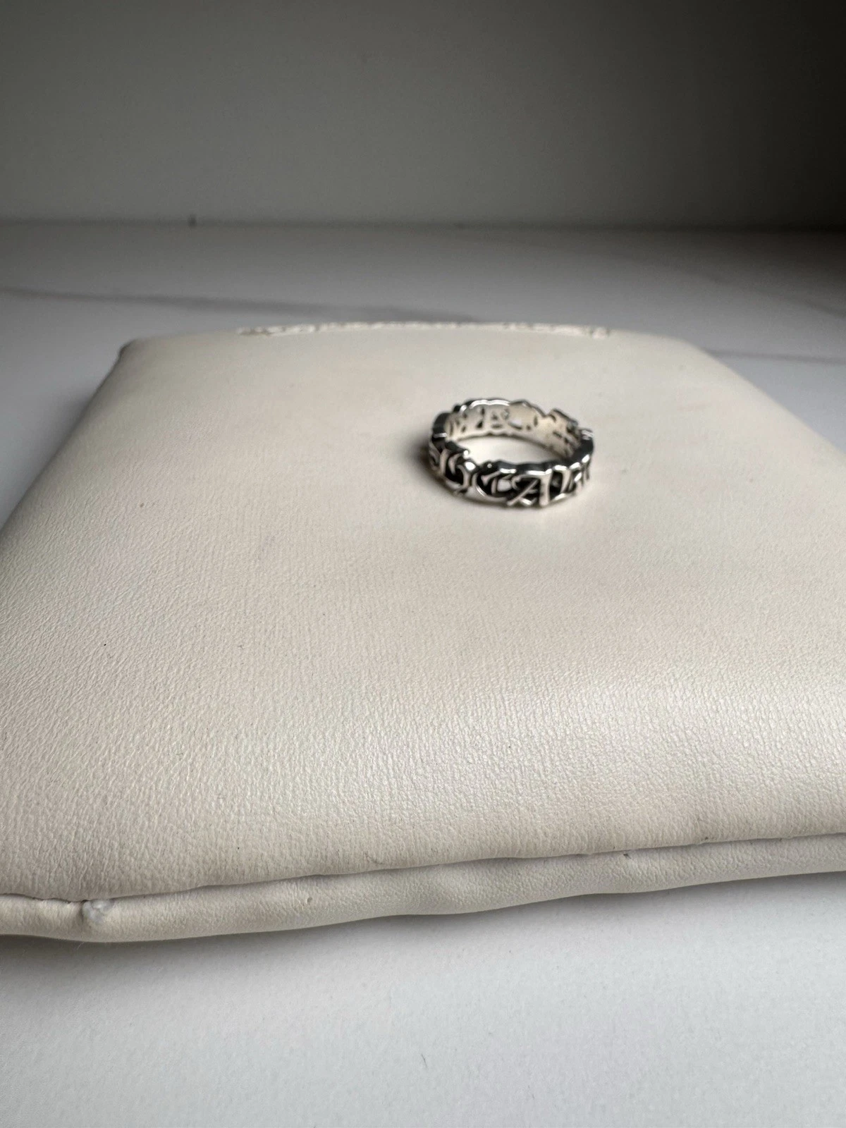 Chrome Hearts Spellout Ring