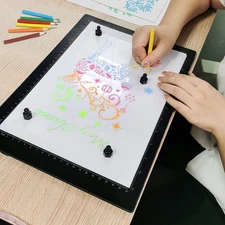 Light Box Drawing Pad A4, Tracing Board with Type-C Charge Cable and Brightne...