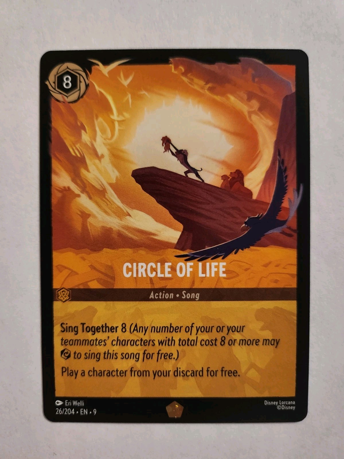 Circle of Life - 26/204 - Regular - Disney Lorcana: Fabled - NM