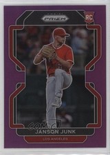 2022 Panini Prizm Tier II Purple Prizm Janson Junk #139 0wp4