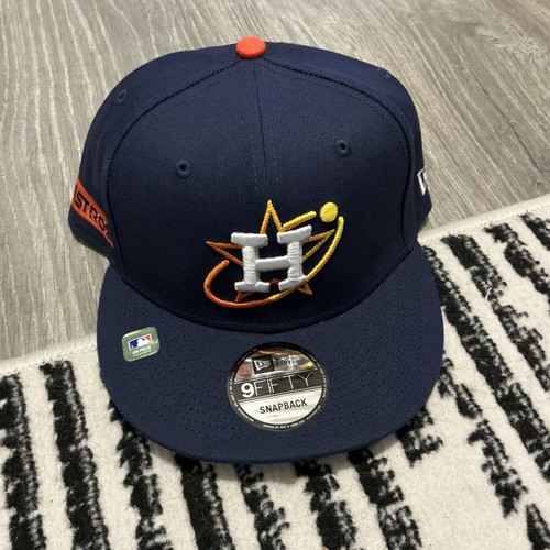 New Era Houston Astros City Connect 9FIFTY SnapBack Hat Blue/Orange