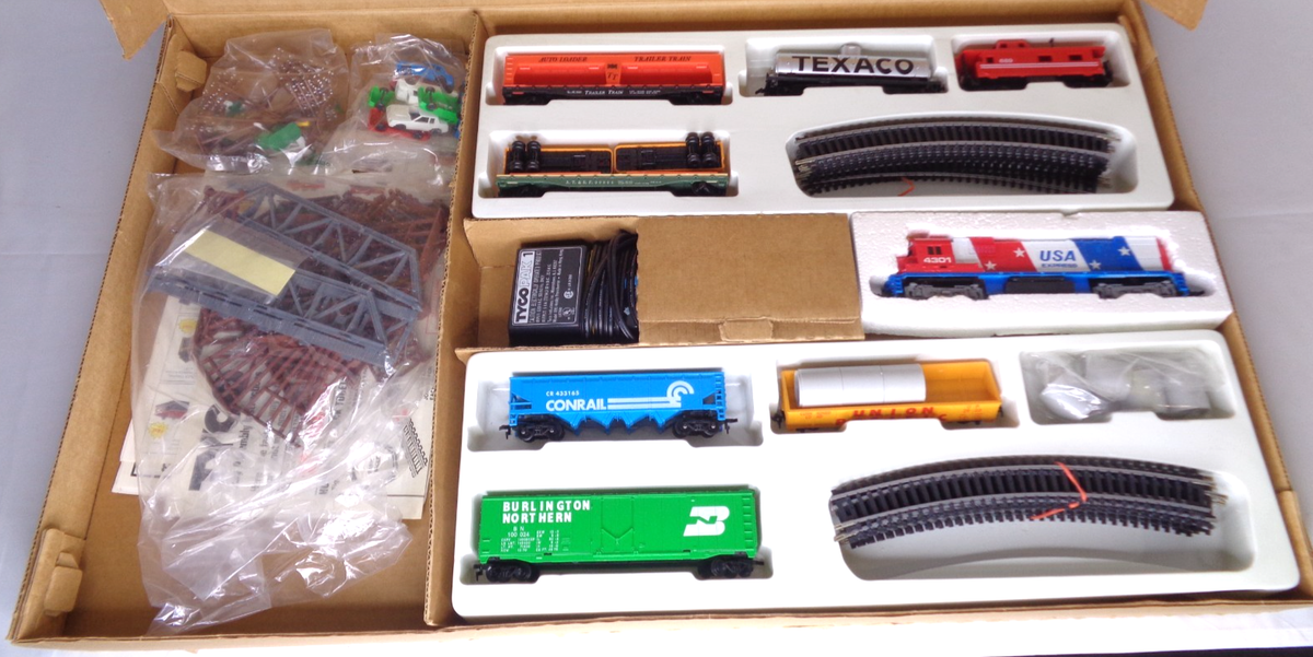 TYCO AMERICAN TRAIN Nゲージセット エポック社 TYCO AMERICAN TRAIN N