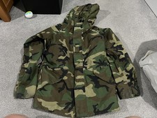 US M81 Woodland, Goretex Waterproof Jacket, large Long. 