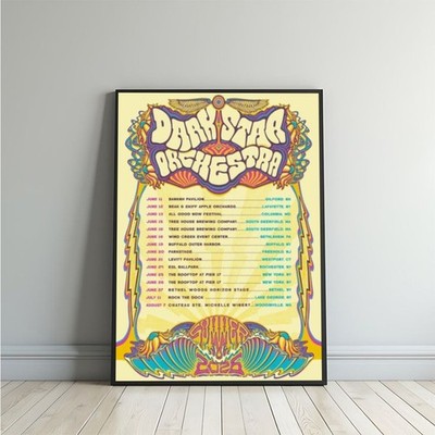 Dark Star Orchestra Announces 2026 Summer Tour Poster