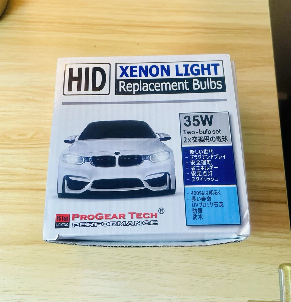 2pcs D1S D1R 10000k OEM HID Xenon Headlight Replacement Light Bulbs 2000LM - Image 2 of 4