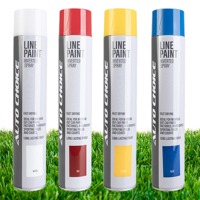 Linienmarker Aerosol Sprühlack 750ml Autochoice Vermessungsmarker Sportplatz Straße