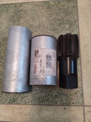 #ad #ad Ridgid Drill 35850 E5119 1 1 2quot; NPT Pipe Tap Right Hand Use Made In USA $48.37