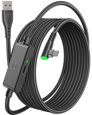 Link Kabel 5m USB C High Speed 2,5Gbs für Oculus Meta Quest 3 2 1 Pro Pico 4 VR