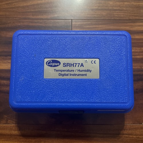 Cooper Atkins SRH77A-ONLY-E 3 Zone Temperature/Humidity Digitall Instrument Only