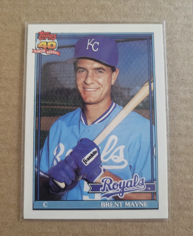 1991 Topps 40 Years Of Baseball Card Lot 9 Indians And Royals Pre-owned - Image 2 of 4