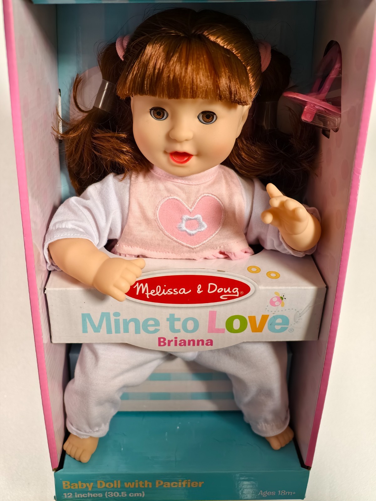 Mine to Love Brianna 12" Cuddly Baby Doll Melissa & Doug Pre