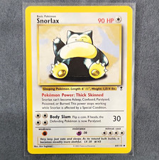 Pokemon Company Snorlax 64/110 Legendary Collection 2002 Regular Uncommon 90HP