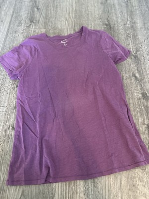 SONOMA WOMEN CASUAL LOUNGE PURPLE SHIRT TOP SOFT SMALL S EVERYDAY
