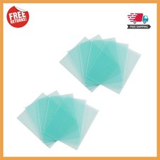 High-Quality Transparent Lens Cover for Welding Helmets - 10-Pack 4.33 x 3.54 in
