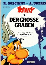 Asterix Der große Graben Band 25 Hardcover neuwertig, ehapa 2. Auflage 1986