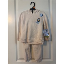 Bluey 4T kids Disney toddler unisex sweatsuit set with shirt NWT