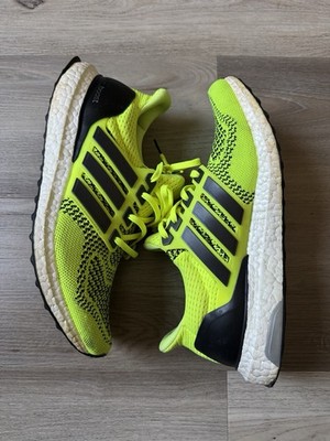 ADIDAS ULTRA BOOST 1.0 SOLAR YELLOW OG S77414 SZ 8.5 Preowned No Box