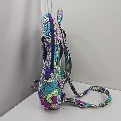 Vera Bradley Ultimate Backpack - Heather Purple Paisley Vintage Vera Bradley Heather Purple Paisley/Floral Backpack  main image 2