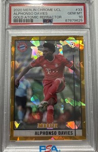 その他 Topps Merlin ball Alphonso Davies Auto Alphonso Davies Match Ball Auto 2022-23 Topps Merlin UCC MBS