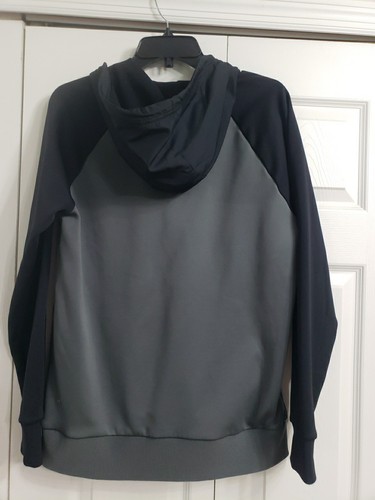 Under Armour Coldgear (M-44"Chest) Hoodie Fitted 1/4 Zip Pullover Sweatshirt EUC - Picture 3 of 4
