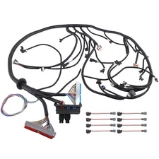 Engine Wiring Harness for LS1 4.8L 5.3L 6.0L 1997-2006 with 4L60E Drive By Cable