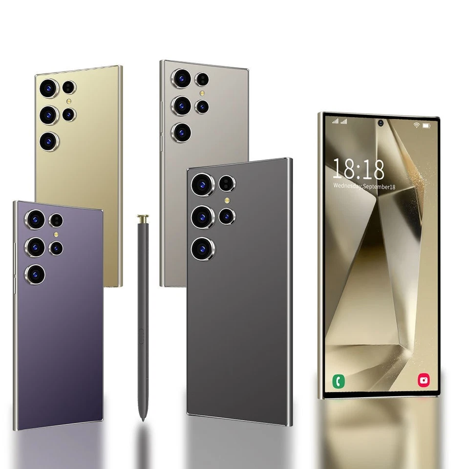 Smartphone S24 Ultra 5G 7.3" Android 13 16GB+1TB 108MP+72MP Desbloqueado Doble SIM Foto 3 de 4