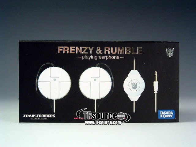 Takara Tomy Transformers Music Label Mp3 Headphones Frenzy Takara Tomy Transformers Music Label Mp3 Headphones Frenzy