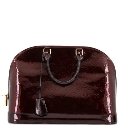 Louis Vuitton Alma Handbag Monogram Vernis GM
